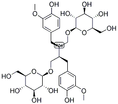 (R,R)-Secoisolariciresinol diglucoside Structure